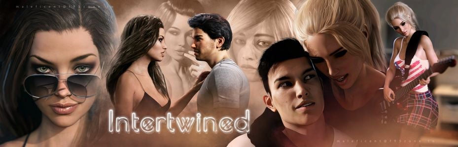 Intertwined adult sex game