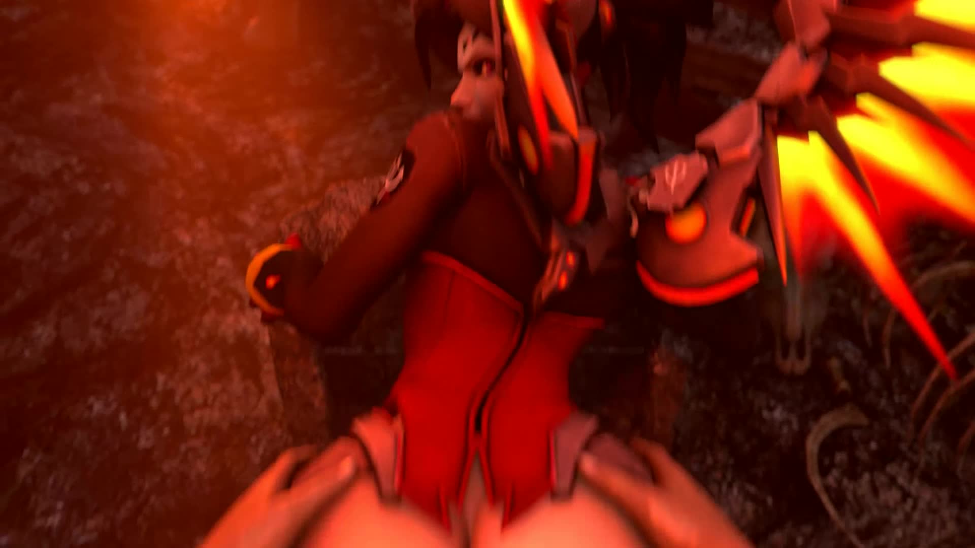 Overwatch Devil Mercy Alternate Costume 3d Lewdninja