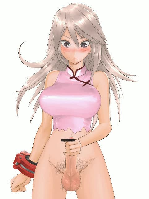 Long hair cute shemale anime