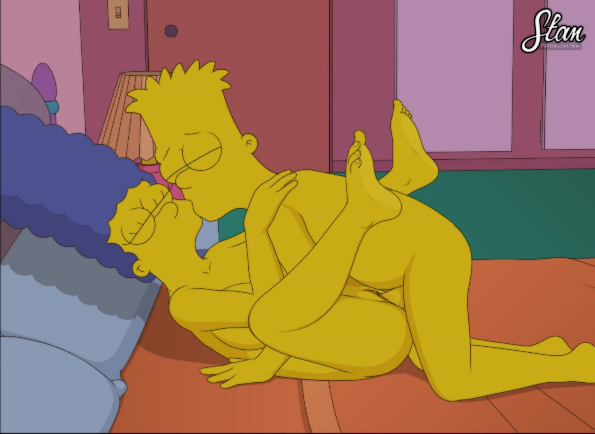 Marge Simpson In Group Sex Adult Comics