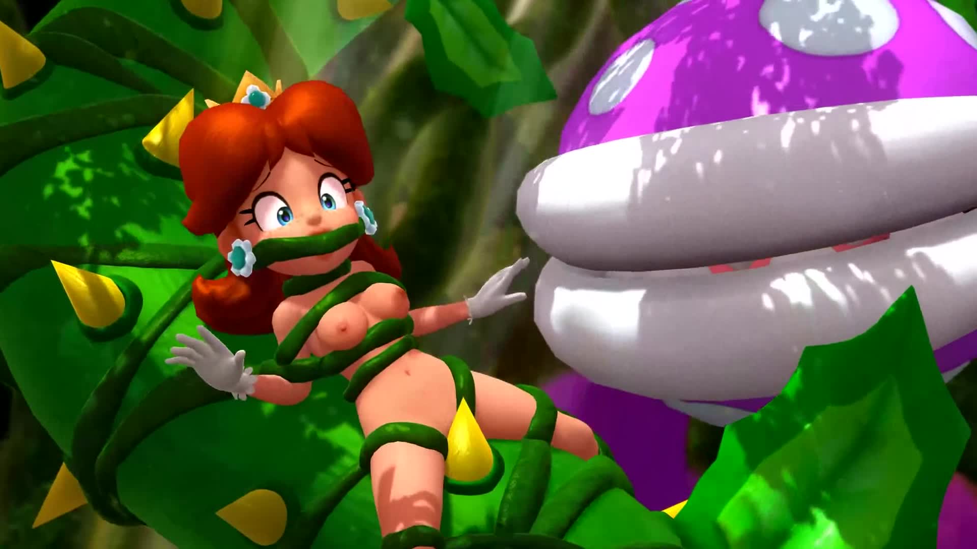 Princess Daisy Tied Up Porn - Nintendo Piranha Creeper Bondage Tagme - Lewd.ninja