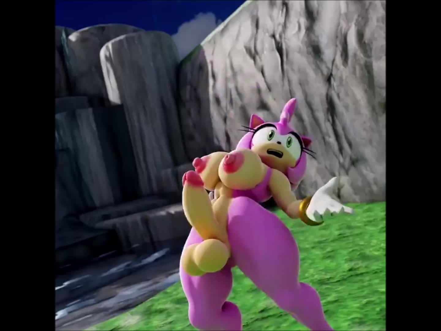 Amy Rose Futanari