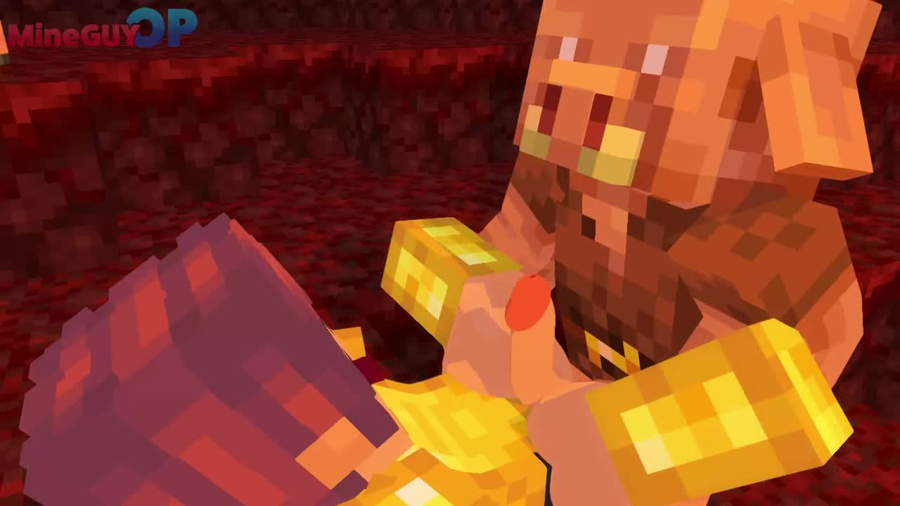 Minecraft Piglin Anal Animated Lewdninja