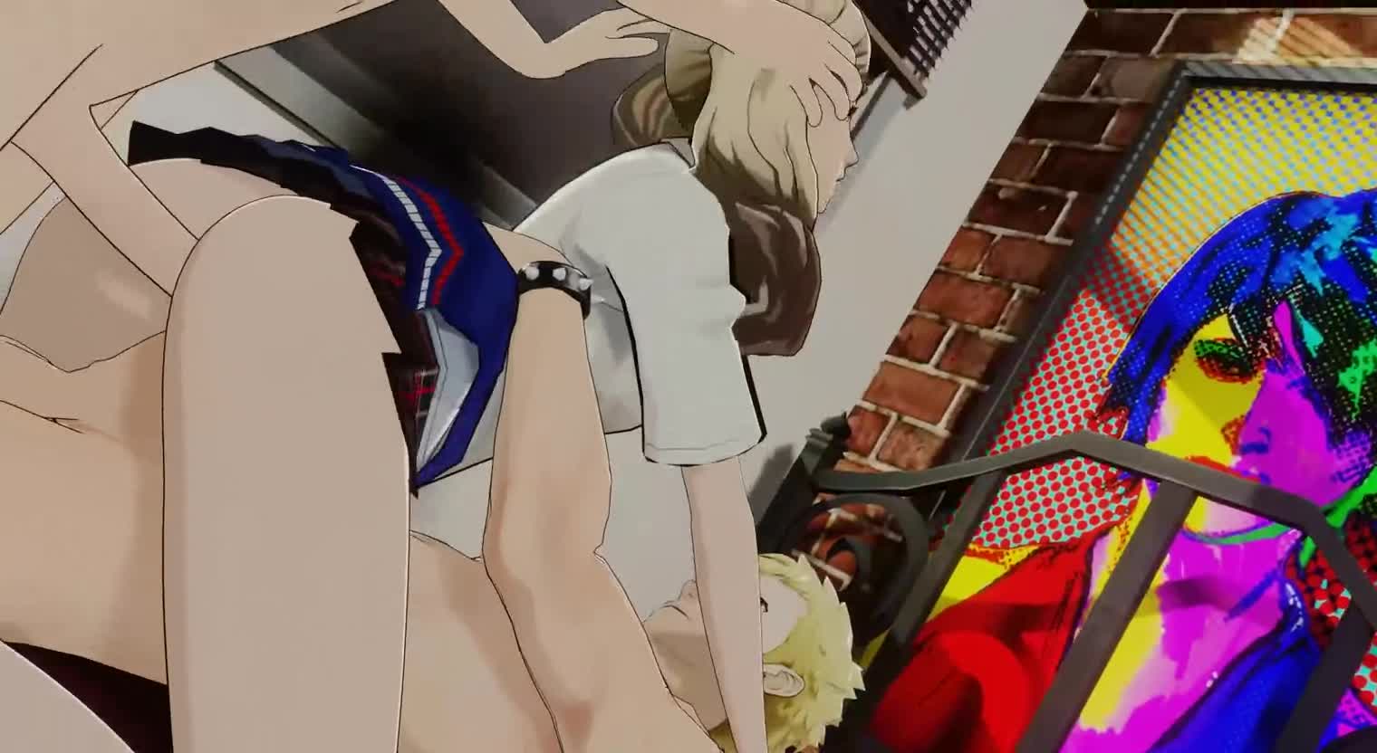 Lewd ann takamaki Ryuji X