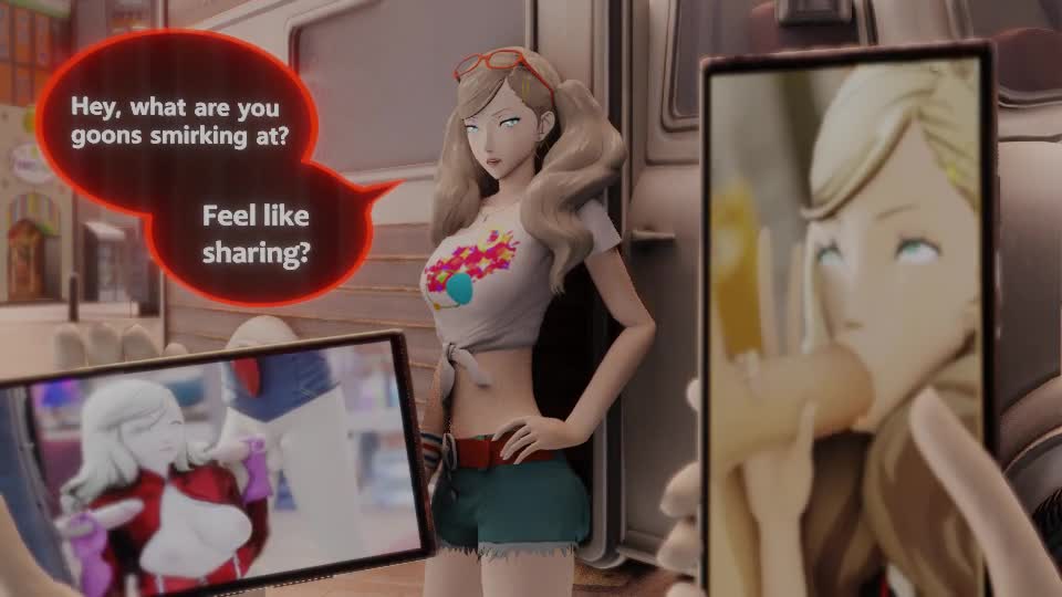 Ann takamaki lewd