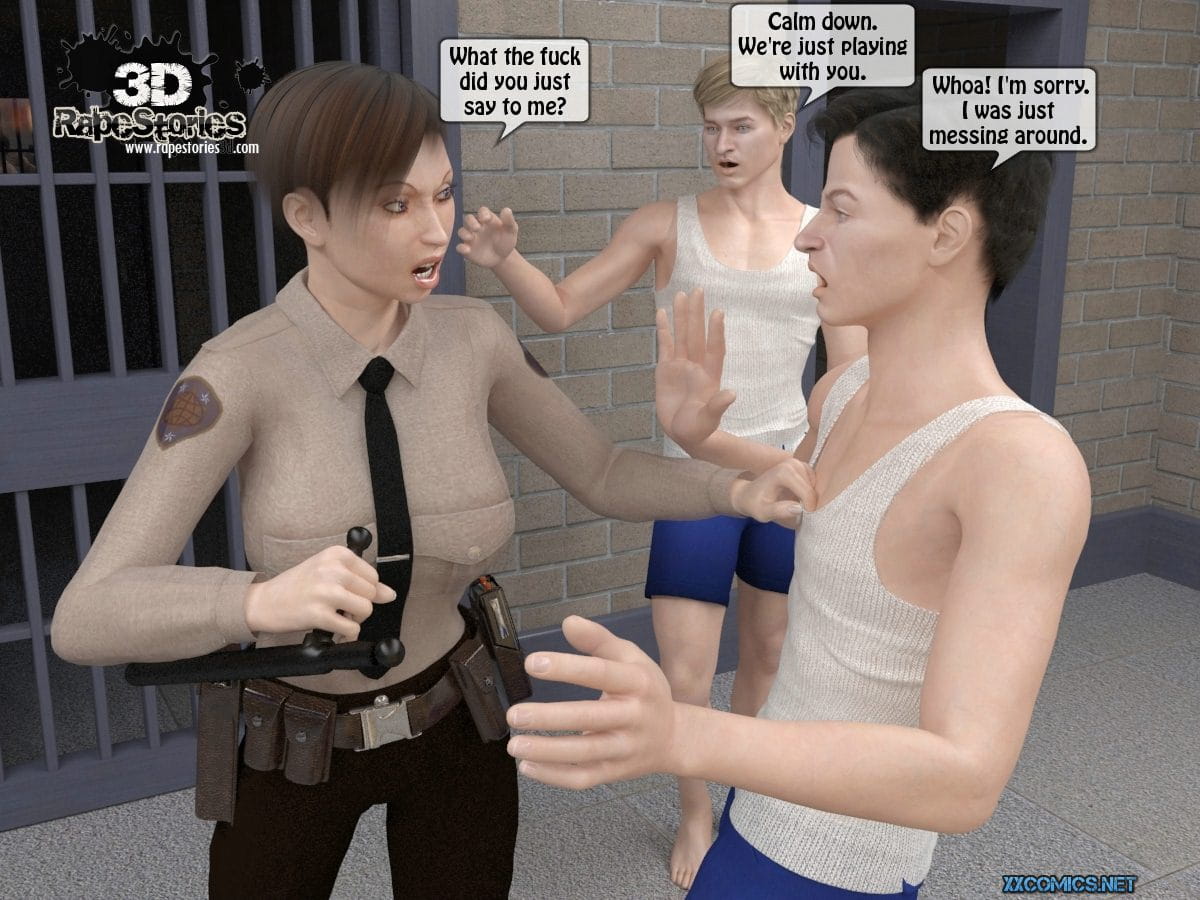 3DRape Two Prisoner Rape Police Woman Lewdninja