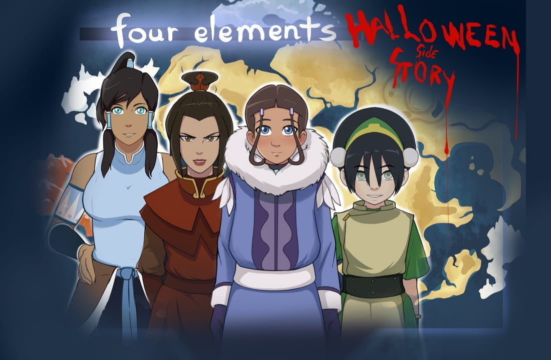 Download Four Elements Trainer Spookytimes Version Halloween Special V Lewd Ninja