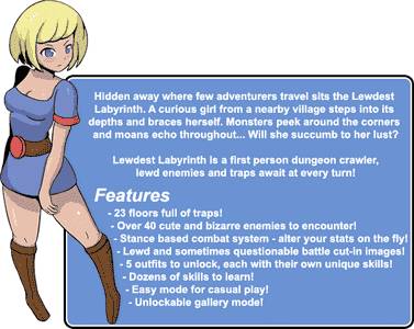 Lewdest Labyrinth adult sex game