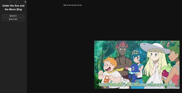 Under the Sun and the Moon adult sex game