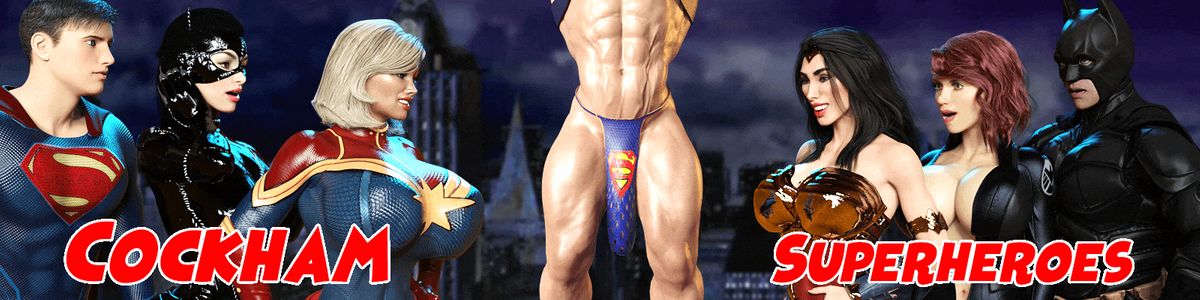Cockham Superheroes adult sex game