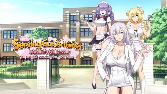 Serving Club Activities Episode-Trial Lesson: The Lusty Club Activities Time ~First Lesson~ adult sex game