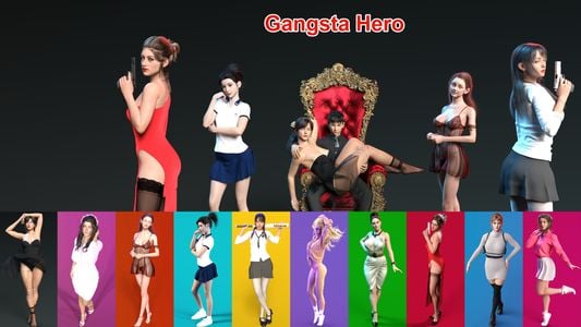 Gangsta Hero adult sex game