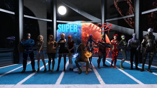 Super Alien adult sex game