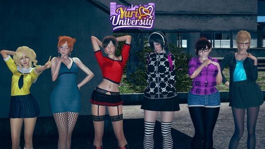 Yuri University adult sex game