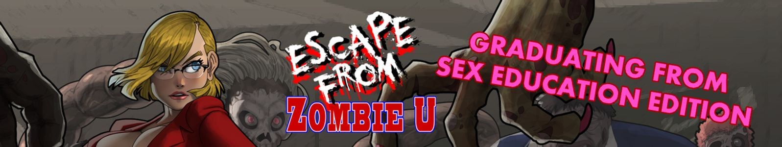 Adult Escape from Zombie U adult sex game