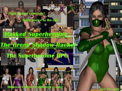 Masked Superheroine : The Green Shadow Rachel adult sex game