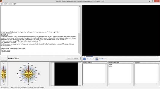 Shield High adult sex game