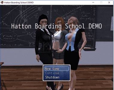 Hatton Boarding School adult sex game