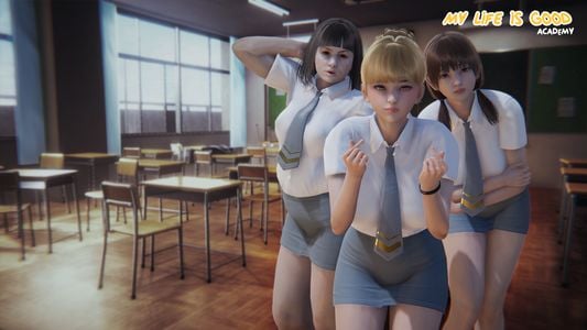 My Life Is Good: Academy adult sex game
