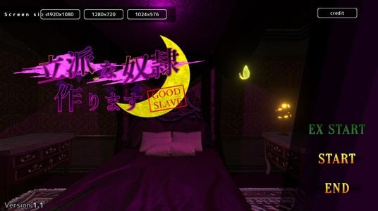 Make a good Slave adult sex game