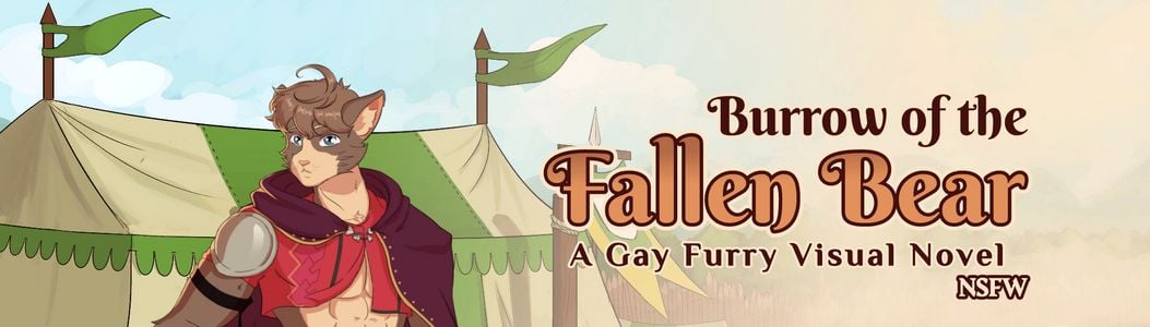 Burrow of the Fallen Bear: A Gay Furry Visual Novel adult sex game