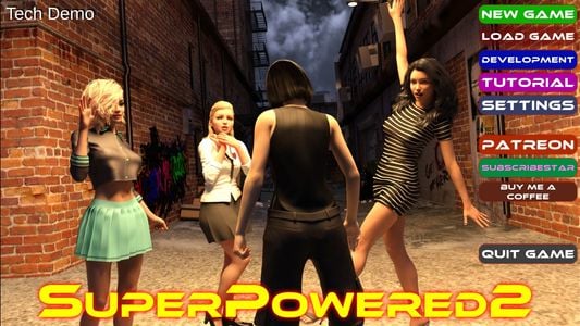SuperPowered 2 adult sex game