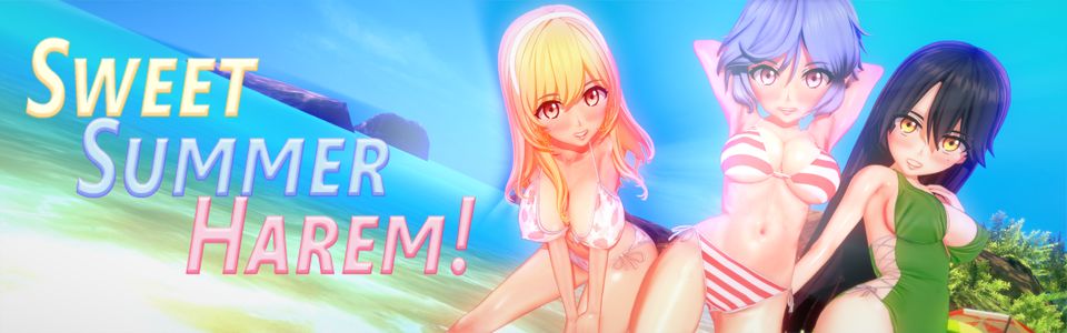 Sweet Summer Harem! adult sex game