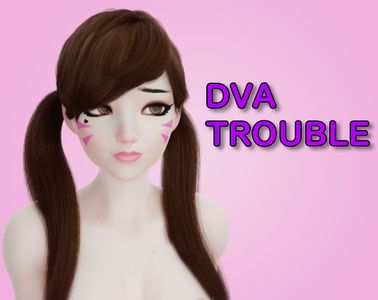 Dva Trouble adult sex game