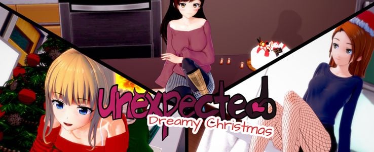 Unexpected: Dreamy Christmas adult sex game