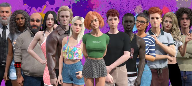 Colorful Worlds adult sex game