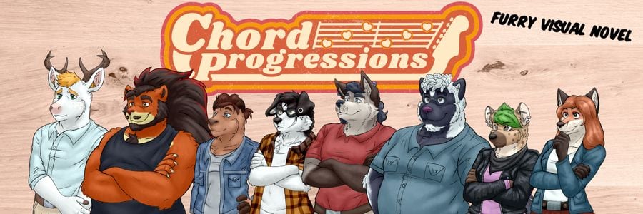 Chord Progressions, Furry Visual Novel adult sex game
