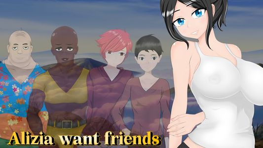 Alizia Want Friends adult sex game
