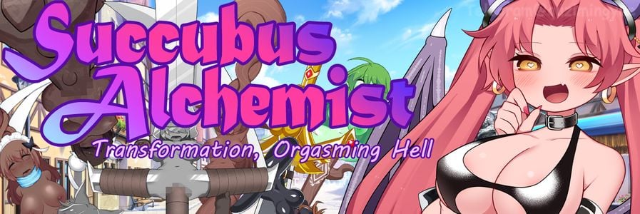 Succubus Alchemist: Transformation, Orgasming Hell adult sex game