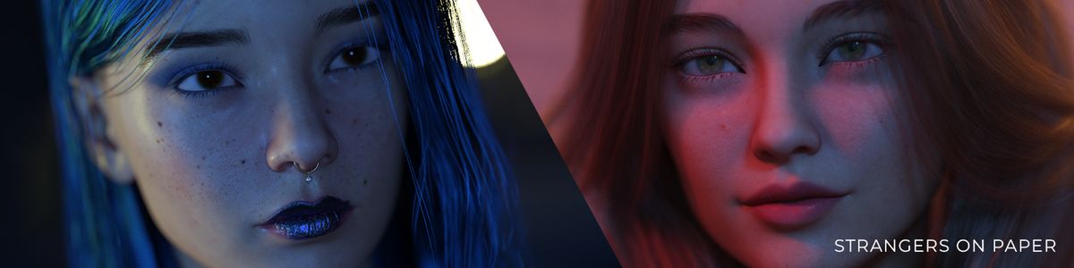 Strangers on Paper adult sex game