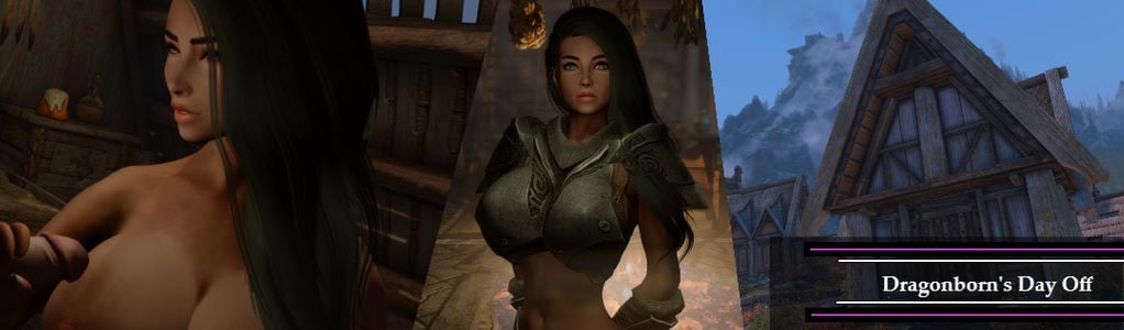 Dragonborn's Day Off adult sex game
