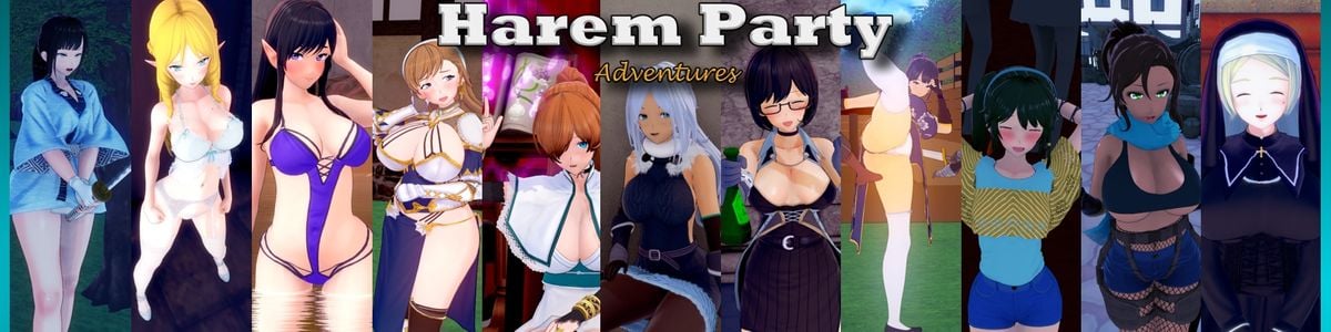 Harem Party Adventures adult sex game