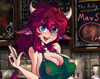 Cowtastic Cafe adult sex game