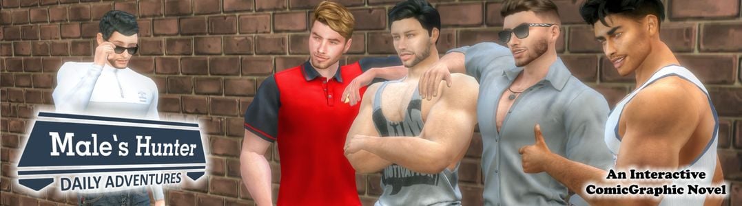 Male's Hunter Daily Adventure adult sex game
