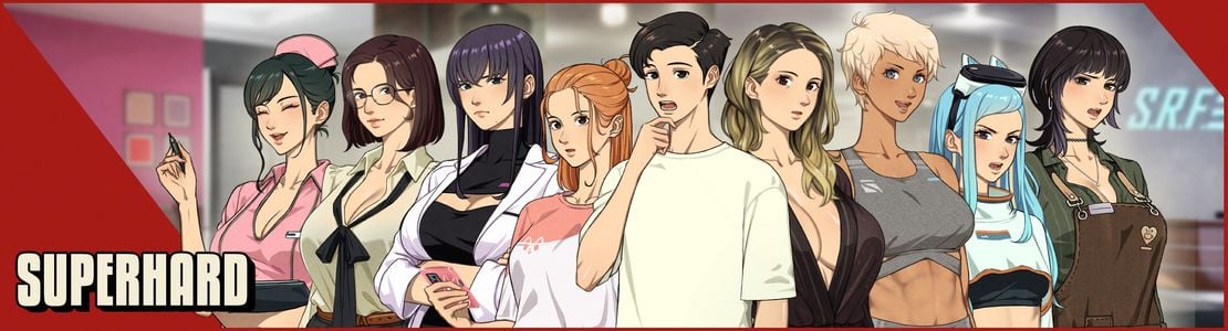 Superhard adult sex game