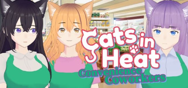 Cats in Heat - Convenience Coworkers adult sex game