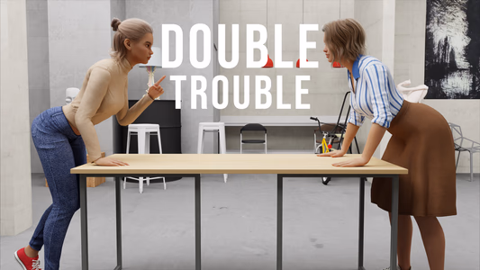 Double Trouble adult sex game