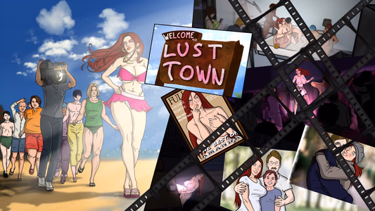 Lust Town, Amanda’s road to porn adult sex game