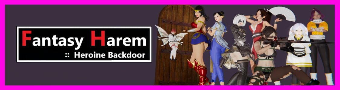 Fantasy Harem: Heroine Backdoor sex spil for voksne