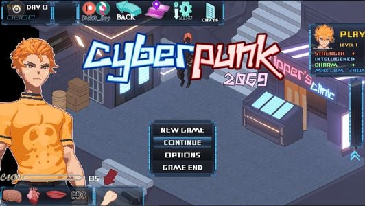Cyberpunk 2069 adult sex game
