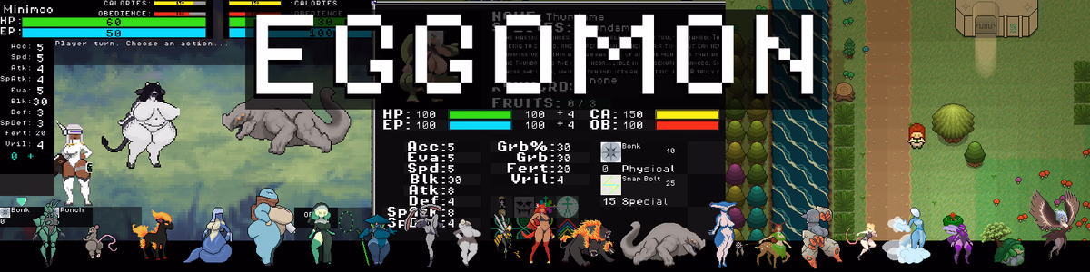 Eggomon adult sex game