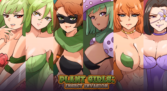 Plant Girls: Insect Invasion adult sex game
