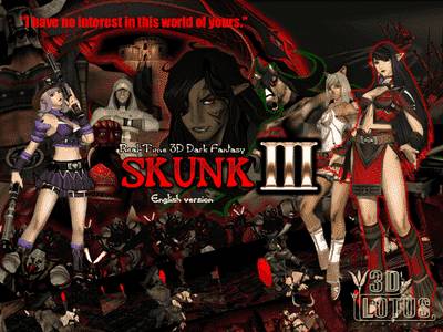 Real-time 3D total violation fantasy "SKUNK III" Godkiller adult sex game