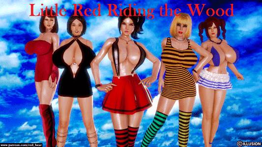 Little Red Riding The Wood adult sex game
