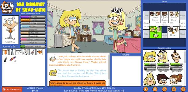 The Lewd House: The Summer Of Sexy-time adult sex game