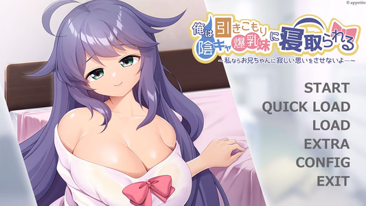 I'm Going To Be Stolen By My Gloomy Shut-In Little Sister With Enormous Boobs ~I Wouldn't Make My Big Brother Feel Lonely~ adult sex game